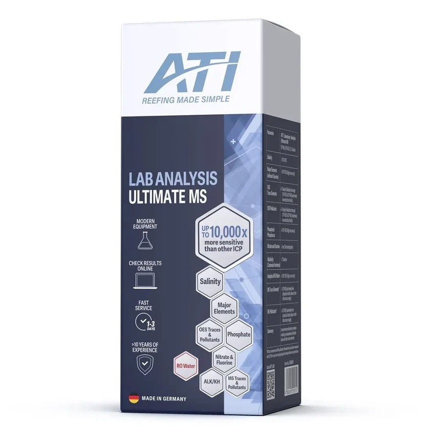 ATI ICP-MS Ultimate Water Analysis - with Return Shipping Label
